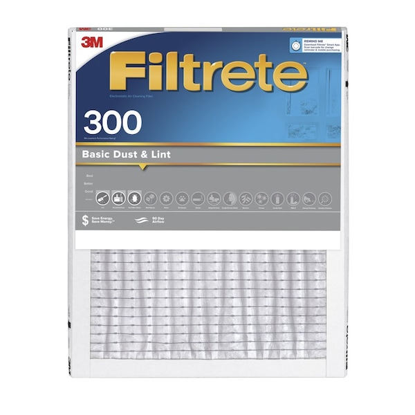 Scotch Filtrete 20 in. W X 24 in. H X 1 in. D 5 MERV Pleated Filter Dust 1 pk 326DC-6 - main